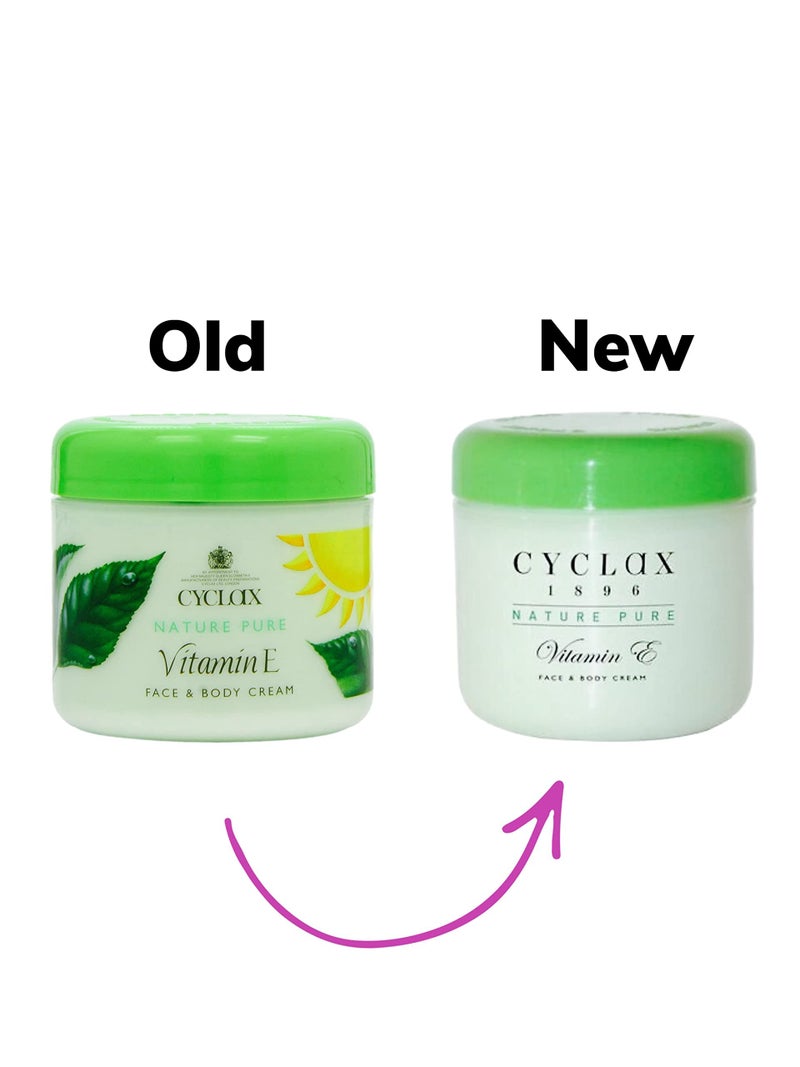 Cyclax, Nature Pure Vitamin E Face and Body Cream 000790, 300 ml - Image 2